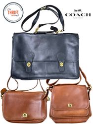 Coach Vintage Leather Bags with Creed LX502