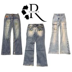 Y2K Paris Hilton Girl Denim Jeans RW-2230