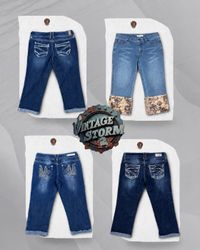 Y2K Denim Capri