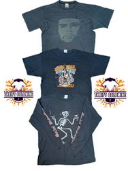 Vintage Music printed band T Shirt Y2K Graphic pri..
