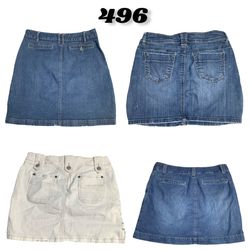 Denim Mix Mini Skirts (brands) Covington , One Tuf..