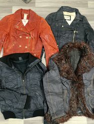 HD1593 Ladies Y2K Leather Jackets