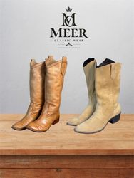 Classic y2k style  Cowboy Boots