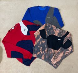 upcycle Nike sweashirts 🐒