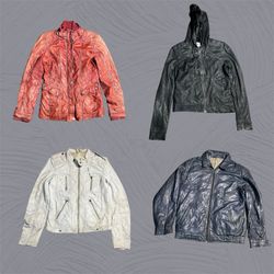 Sélection de jolies vestes en cuir Y2K