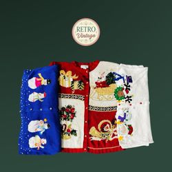 Holiday Christmas vintage knitwear style |E|