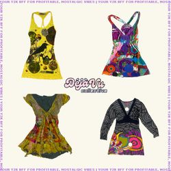 Y2K Euro Grunge Dresses