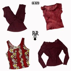 Y2K Romantic Current Mix Tops (AA-1670)