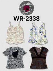 Y2k floral tops WR-2338