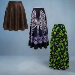 Everyday long skirts bundle
