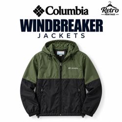 Columbia Windbreaker Jackets - S043