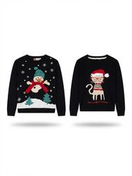 (FV-2373) Vintage style  Christmas Sweater Bundle ..