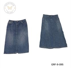 Y2K Denim Long Skirts | Vintage 2000s Women’s Deni..