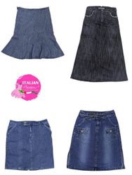 Y2k denim skirts
