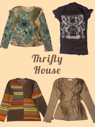 Y2K Indie Vintage Top Mix(TH/755)