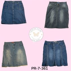 Women's Vintage Y2K Denim Maxi Skirt – Classic Lon..