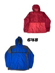 Vintage Columbia Windbreaker Jackets – Mixed Style..