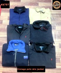 Vintage polo mix jacket ak707