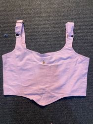 Upcycled Ralph Lauren Corset Top — 0096
