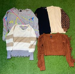 Women's Knitwear Sweaters Bundle Mix