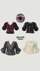 Y2k beaded tops WR-2438