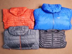 Rab puffer jacket 5 pcs