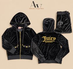 1 Juicy Couture Velour Hoodies and trousers (track..