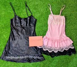 (VW-1029) Vintage Y2K / 90s Slip Dress & Babydoll ..
