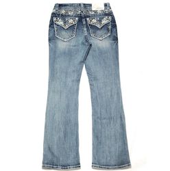 Jeans mode Y2K | Brodés • Ornés • Denim à fort car..