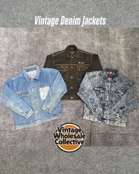 🔴 Jaquetas de Jeans Vintage - (10/10)