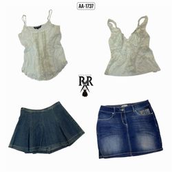 Y2k Engelhaftes Vibe Mix-and-Match (AA-1737)