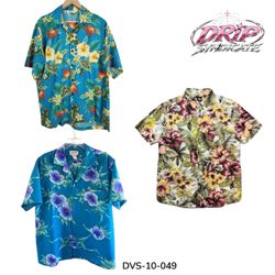 Vintage Hawaiian Shirts Short Sleeve Tops (DSV-10-..