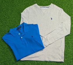 7392 - US Polo Half and Full Sleeves T-Shirts