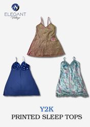 Y2K Printed Sleep Tops - EV0062