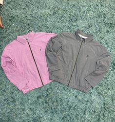 Upcycled Ralph Lauren Harrington Jackets