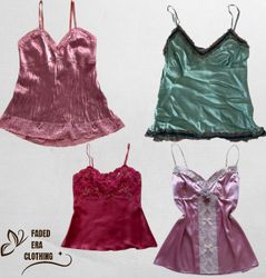 Y2K Silk Top