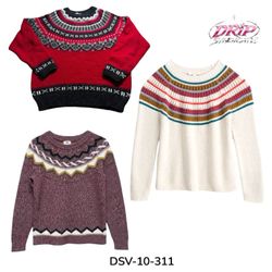 Fair Isle Knit Sweaters and Cardigans