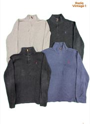 RV4875 Ralph Lauren maglieria a zip 1/4