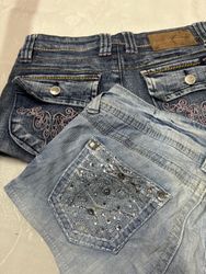 Y2k micro mini shorts