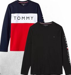 Tommy Hilfiger & Polo Crew Neck Long Sleeve T-Shir..