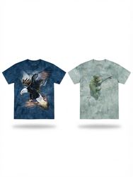(FV-1998) The Mountain Style Printed T-Shirts