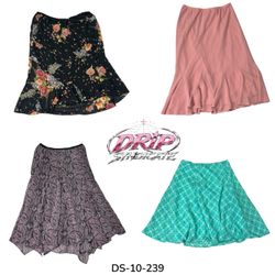 Jupes midi fleuries et à motifs (DS-10-239)