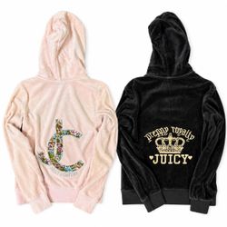 Juicy Couture Velour Zip Hoodies