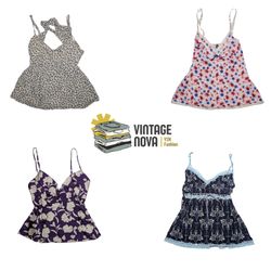 Floral Lace Trim Camisoles