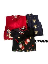 Vintage Christmas & Cottagecore Sweater Bundle | 1..