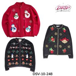 Vintage Christmas Ugly Sweaters and Vests