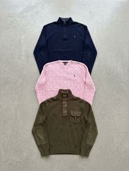 Ralph Cable Knit and 1/4 Zip