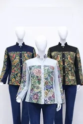 CR1388 Upcycled Floral Tapestry Jacket