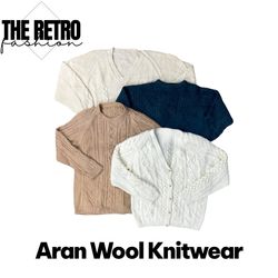 Aran Wool Knitwear’s.     #636
