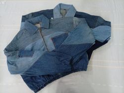 CR10541 Upcycled Levi’s Cropped Jackets